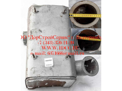 Глушитель SH F3000 SHAANXI / Shacman (ШАНКСИ / Шакман) DZ91259540006 фото 1 Ангарск