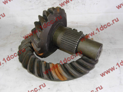 Коническая пара среднего редуктора (28х17, i-5.73, короткий хвостик, мелкий шлиц) SH HOWO (ХОВО) DZ9112320689 фото 1 Ангарск