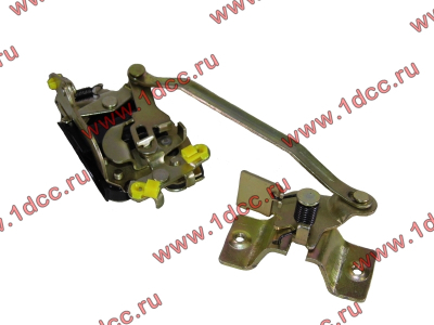 Замок двери (комплект на левую дверь) F FAW (ФАВ) 6105015E109 для самосвала фото 1 Ангарск