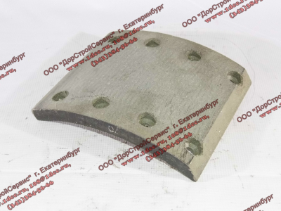 Накладка тормозная передняя длинная ширина 160 H HOWO (ХОВО) WG9100440029 фото 1 Ангарск