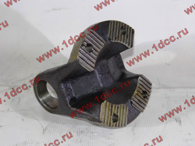 Фланец карданного вала D-180, 4 отв., с насечками, под крест. d-57 (152мм) SH SHAANXI / Shacman (ШАНКСИ / Шакман)  фото 1 Ангарск