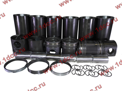 Поршневая группа WP12 (6 гильз, 6 поршней, 6 пальцев, комплект колец) SH SHAANXI / Shacman (ШАНКСИ / Шакман) WP12-SET фото 1 Ангарск