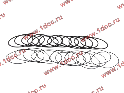 Кольцо уплотнительное гильзы цилиндра (комплект 12 тонких и 12 толстых) двигатель TD226B6G Lonking CDM (СДМ) 01153804/01153805 фото 1 Ангарск