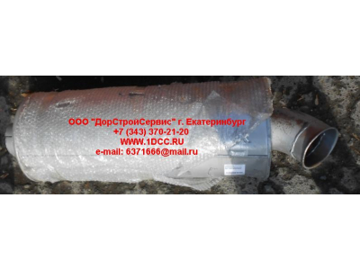 Глушитель цилиндрический (вход-выход с торца) SH SHAANXI / Shacman (ШАНКСИ / Шакман) DZ9100540004 фото 1 Ангарск